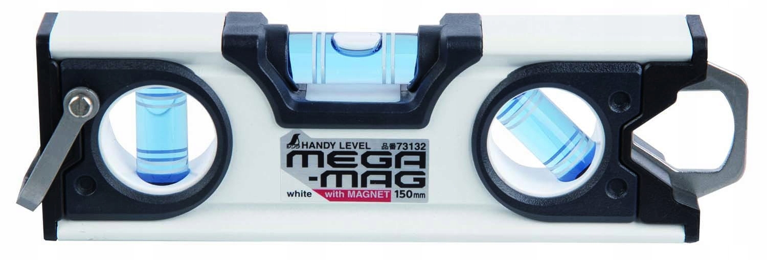POZIOMICA 150 mm z magnesem 3 libelle SHINWA MEGA MAG 73132